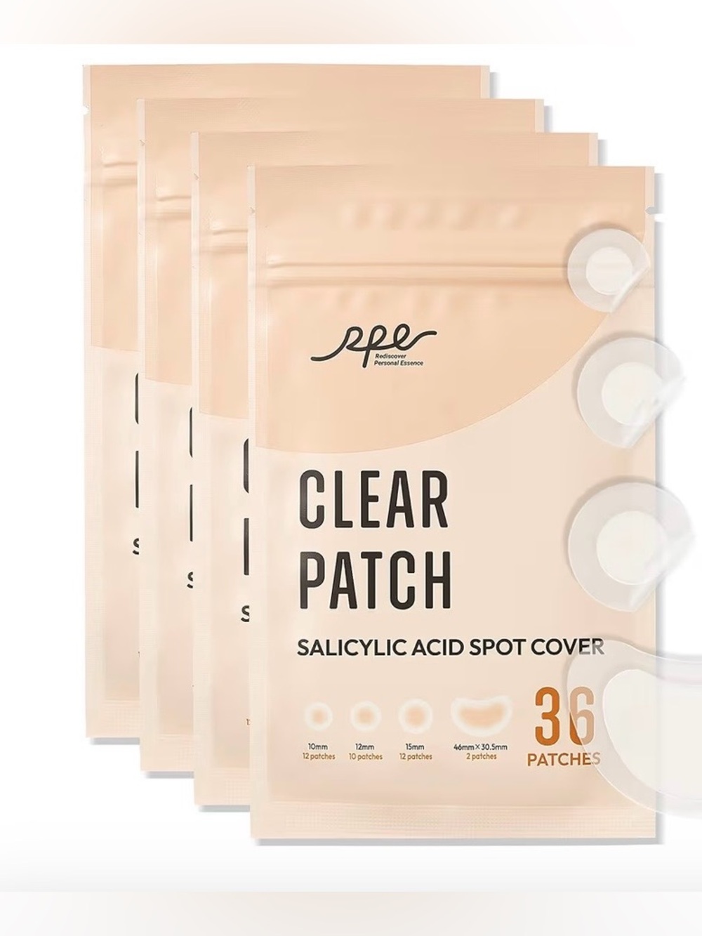 RPE Life Invisible Pimp Patches-144 Count